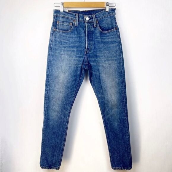 Levi's 501 premium High Rise skinny Jeans PC9-29502-0064 size 26 - Picture 1 of 10